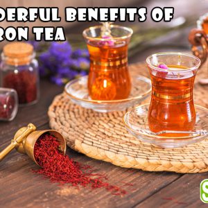 Wonderful benefits of Saffron tea