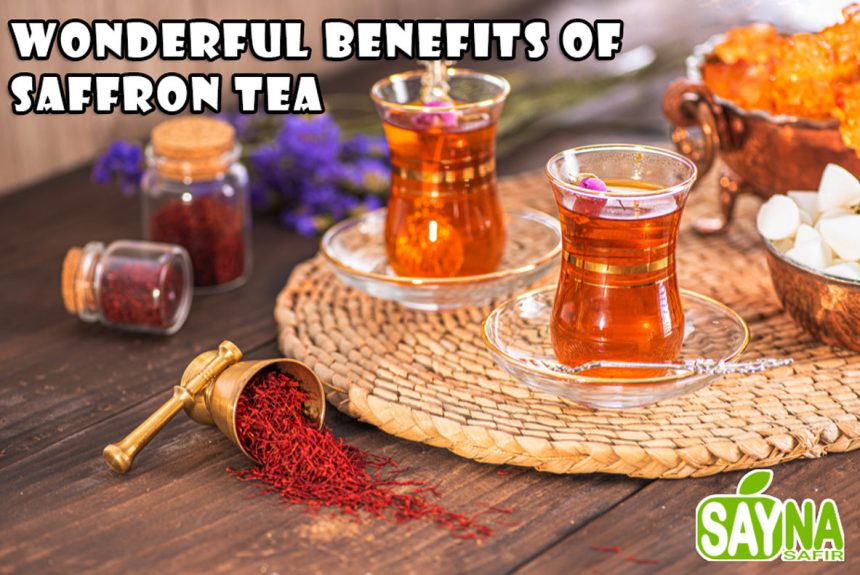 Wonderful benefits of Saffron tea