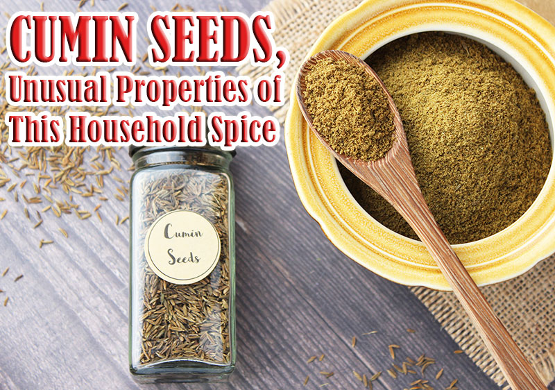 CUMIN SEEDS, Unusual Properties of this household spice