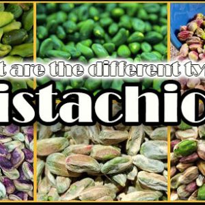 What are the different types of Pistachios?